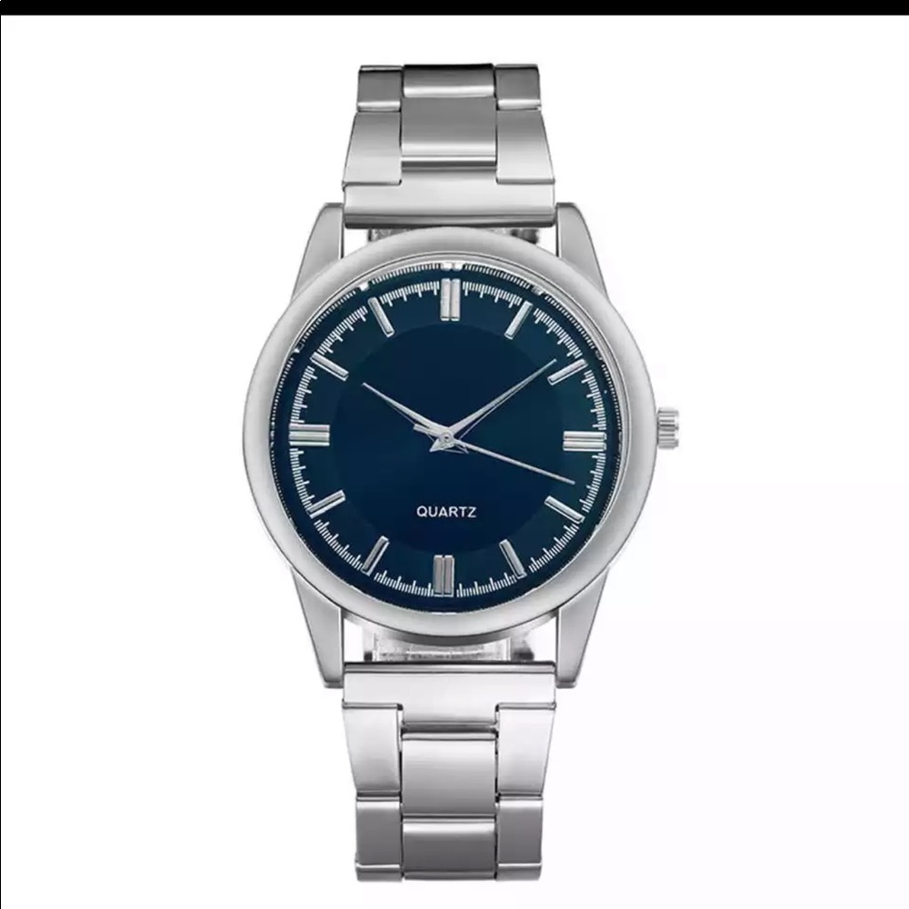 Men's Business Stainless Steel Dial Quartz Watch - Picture 2 of 2